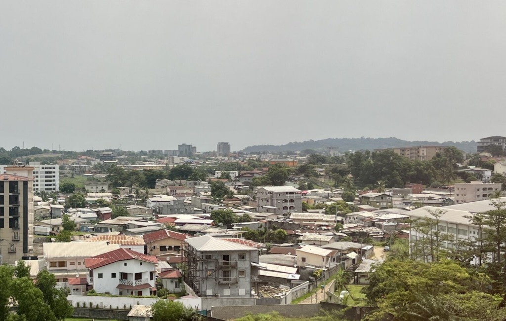 Libreville skyline in Gabon