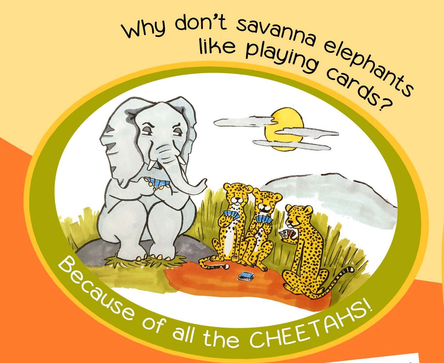 Why does the giraffe have a long neck? And other animal jokes