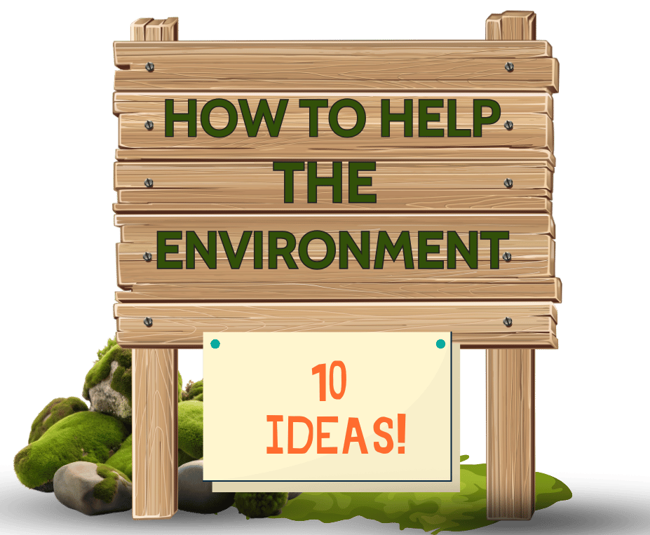 How to help the environment