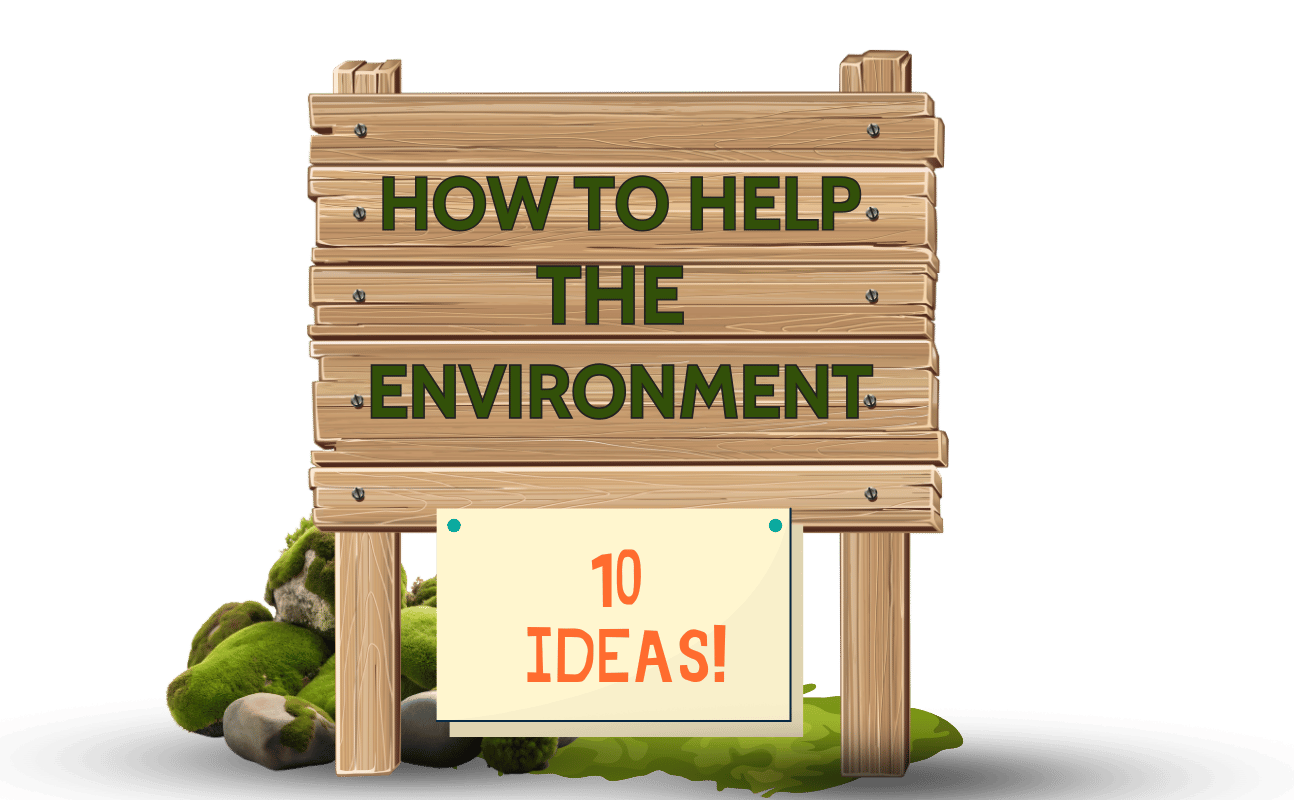 How to help the environment