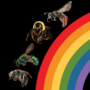 Spot the difference: Colorful bees