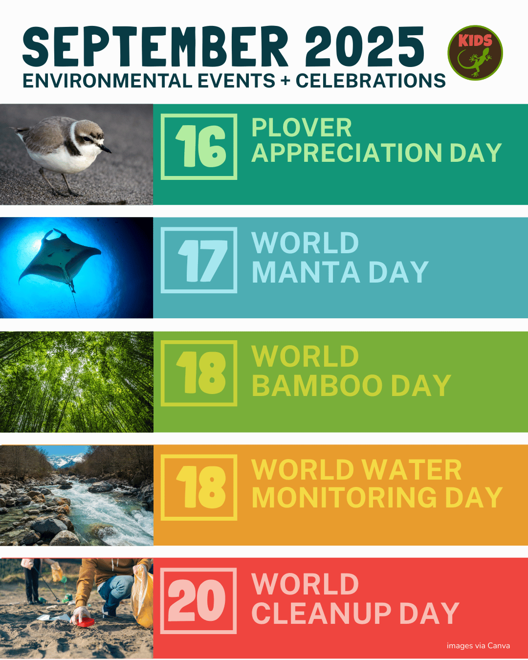 September environmental dates