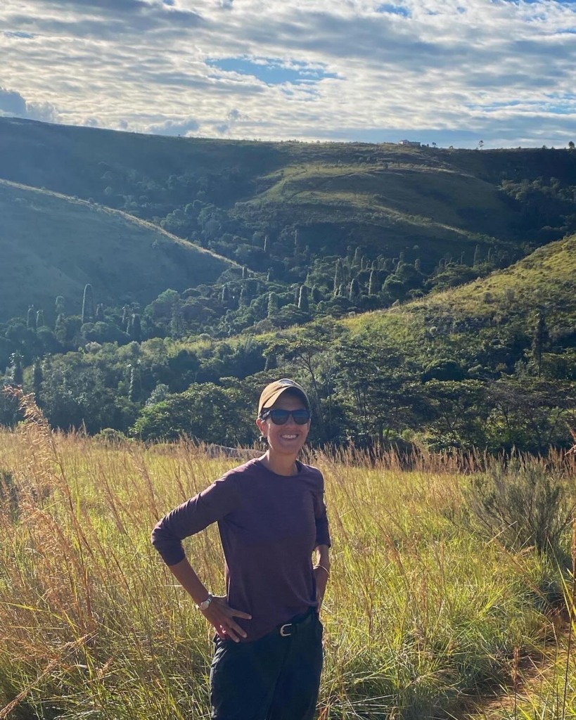 Scientist Marina Blanco at Ankafobe, Madagascar