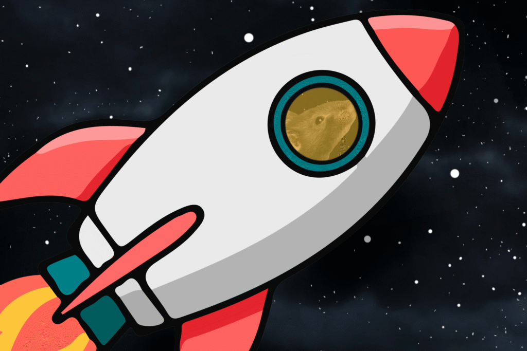 mouse in space graphic
